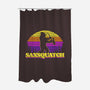 Saxsquatch-none polyester shower curtain-OPIPPI