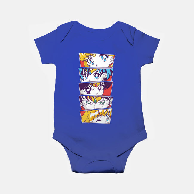 Sailor Scouts-baby basic onesie-Jelly89