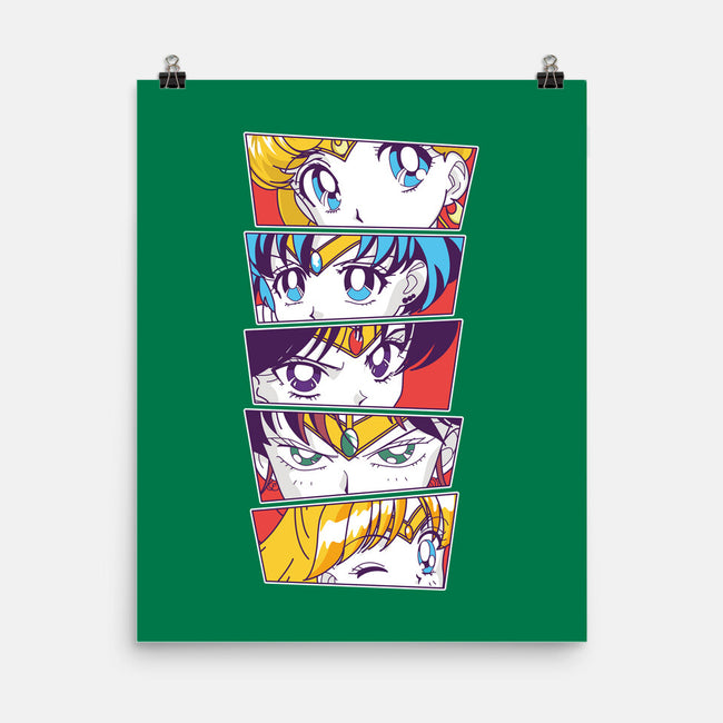 Sailor Scouts-none matte poster-Jelly89