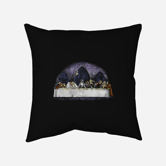 Last Fantasy Supper-none removable cover w insert throw pillow-fanfabio