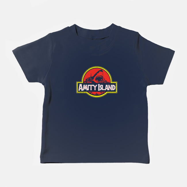 Amity Island-baby basic tee-dalethesk8er