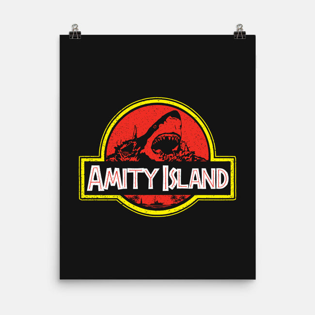 Amity Island-none matte poster-dalethesk8er