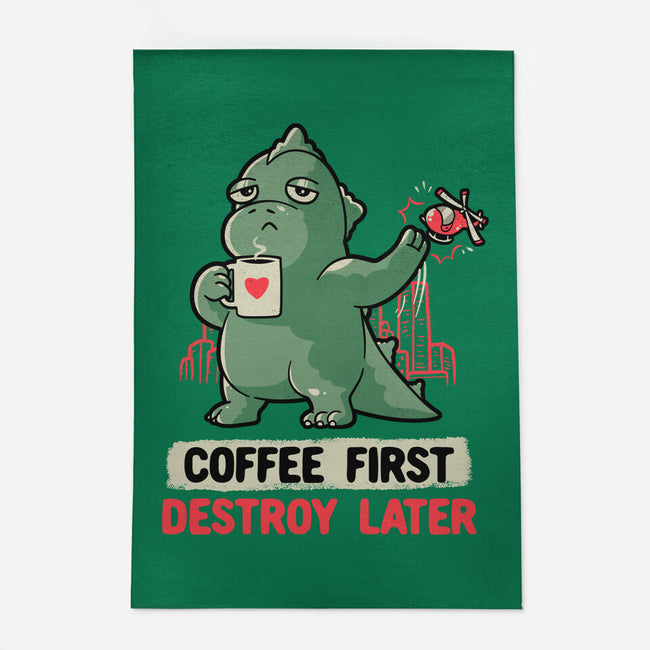 Coffee First Destroy Later-none outdoor rug-eduely