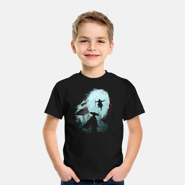 Samurai Way-youth basic tee-rocketman_art