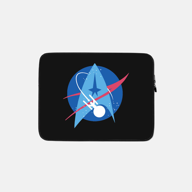 Space Trek-none zippered laptop sleeve-xMorfina