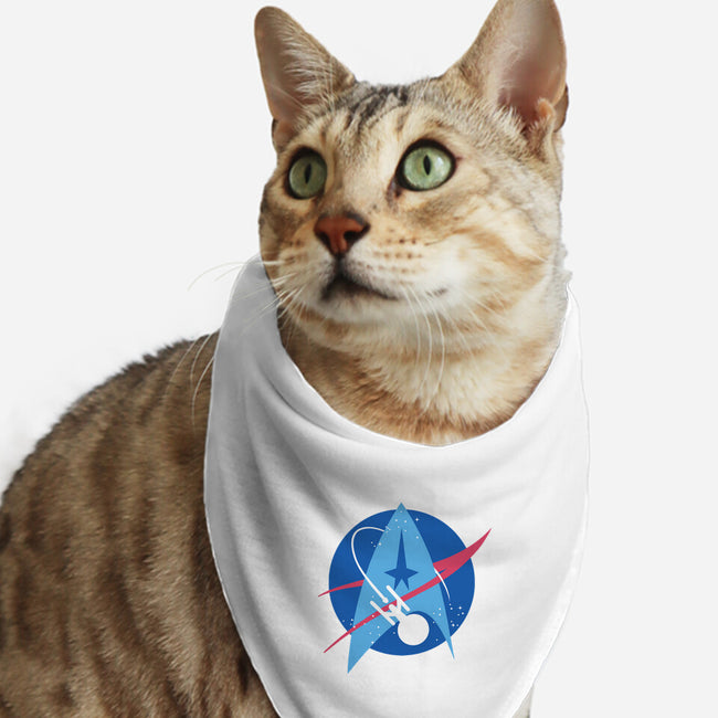 Space Trek-cat bandana pet collar-xMorfina