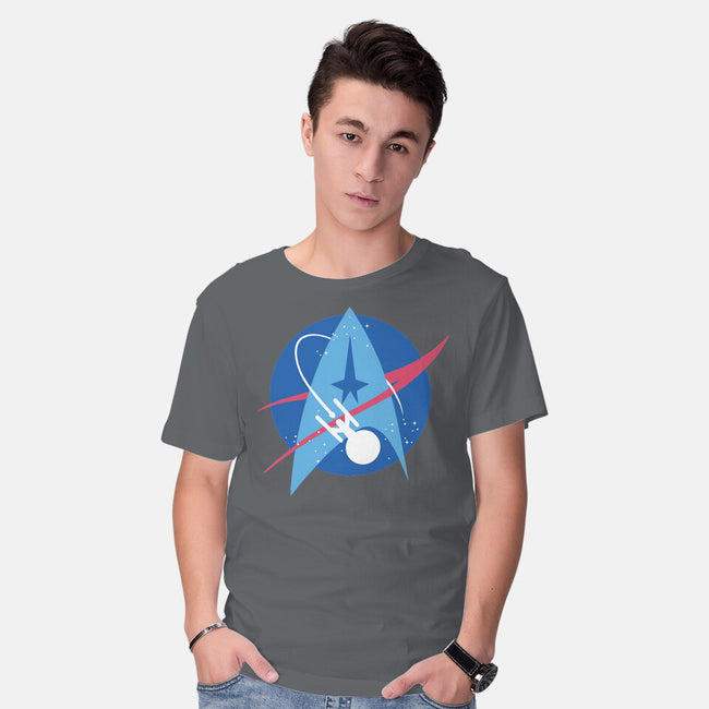 Space Trek-mens basic tee-xMorfina