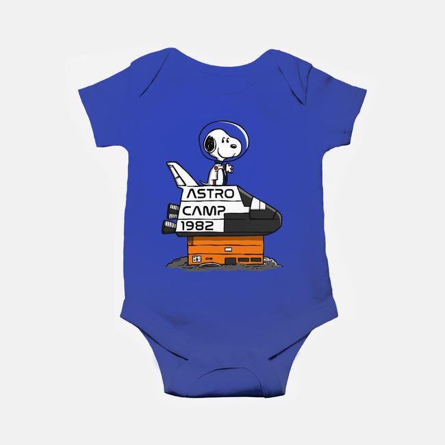 Astro Camp-baby basic onesie-doodletoots