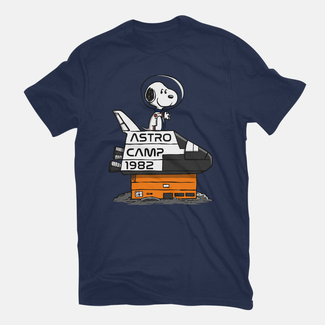 Astro Camp-mens basic tee-doodletoots