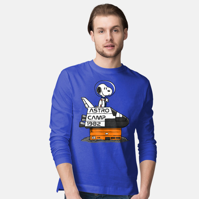 Astro Camp-mens long sleeved tee-doodletoots