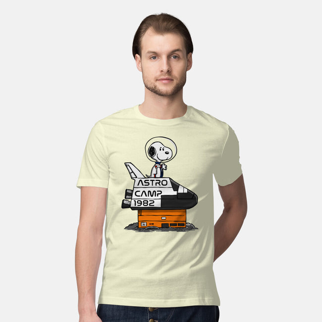 Astro Camp-mens premium tee-doodletoots