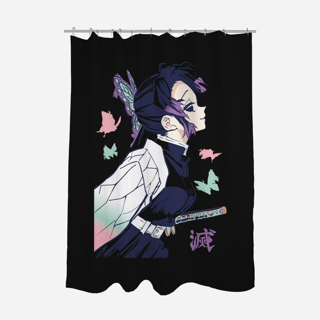 Insect Pillar-none polyester shower curtain-Jelly89