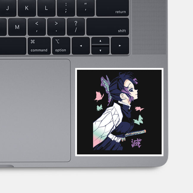 Insect Pillar-none glossy sticker-Jelly89