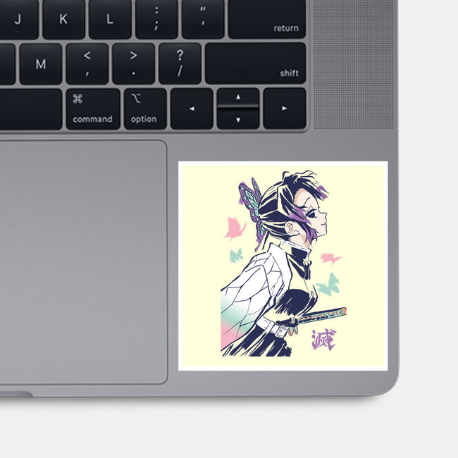 Insect Pillar-none glossy sticker-Jelly89