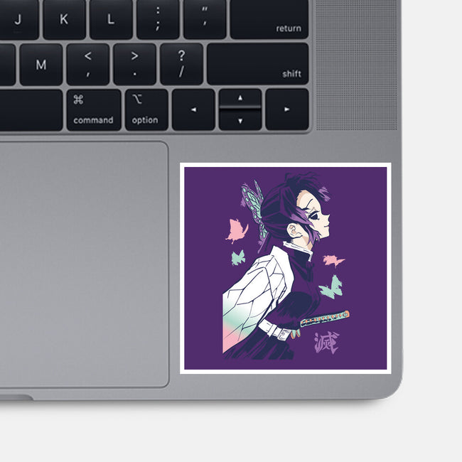 Insect Pillar-none glossy sticker-Jelly89