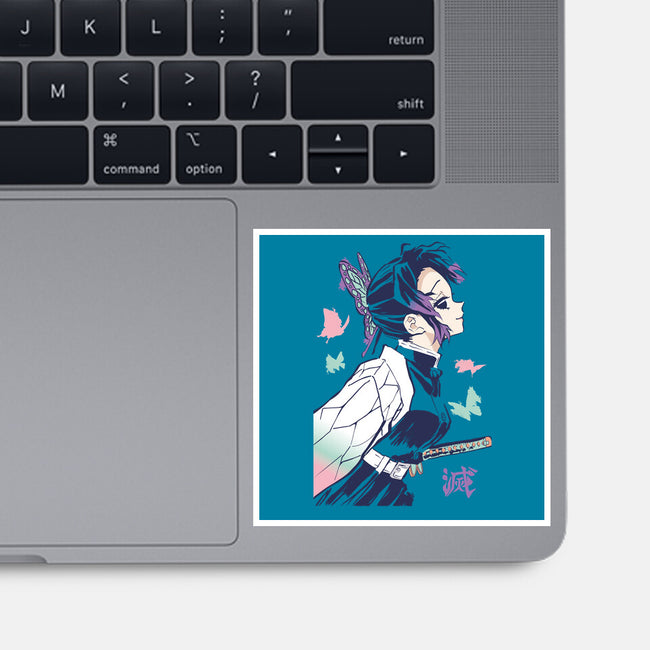 Insect Pillar-none glossy sticker-Jelly89