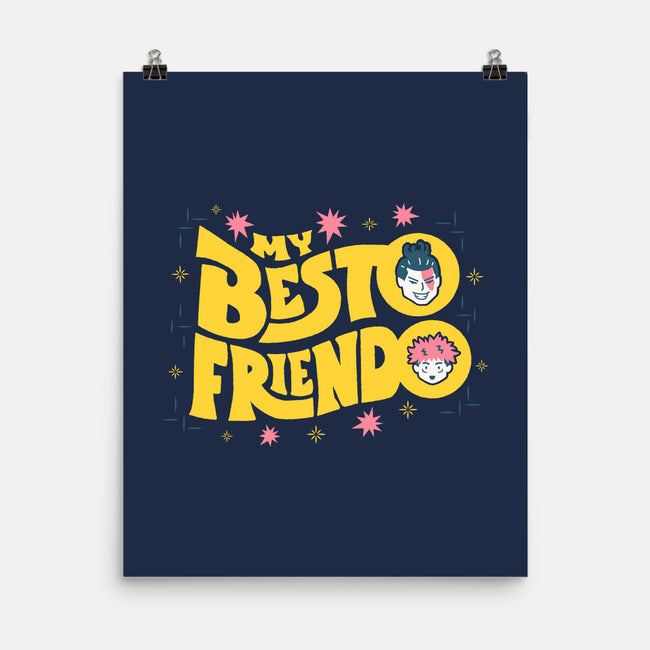 My Besto Friendo-none matte poster-RegLapid