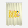 My Besto Friendo-none polyester shower curtain-RegLapid