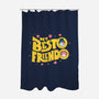 My Besto Friendo-none polyester shower curtain-RegLapid