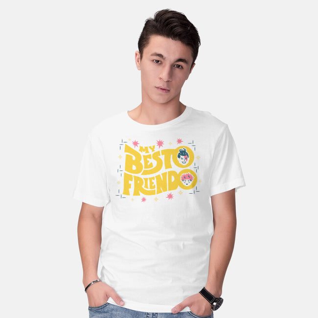 My Besto Friendo-mens basic tee-RegLapid