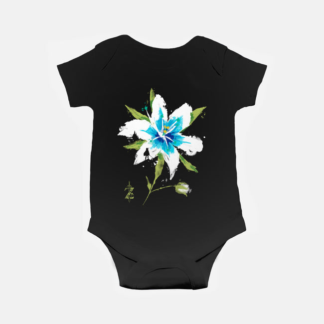 Silent Princess-baby basic onesie-RamenBoy