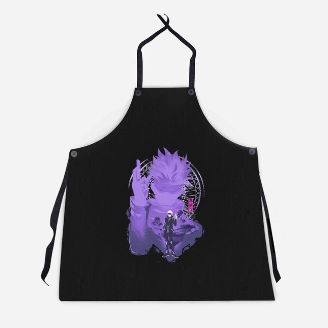 Strongest Sorcerer-unisex kitchen apron-hypertwenty
