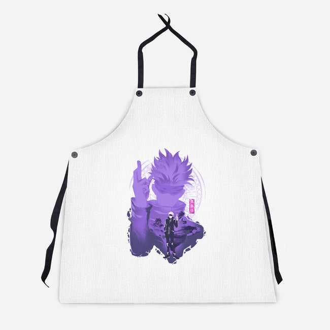 Strongest Sorcerer-unisex kitchen apron-hypertwenty