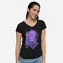 Strongest Sorcerer-womens v-neck tee-hypertwenty