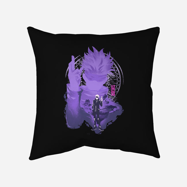 Strongest Sorcerer-none removable cover throw pillow-hypertwenty