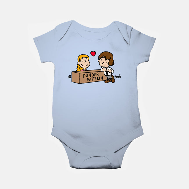 Office Love!-baby basic onesie-Raffiti