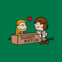 Office Love!-unisex zip-up sweatshirt-Raffiti