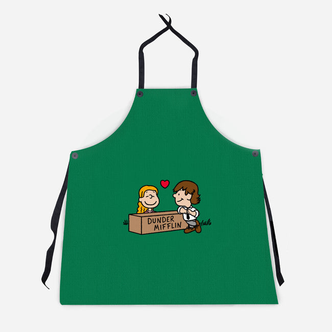 Office Love!-unisex kitchen apron-Raffiti