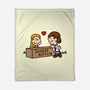 Office Love!-none fleece blanket-Raffiti