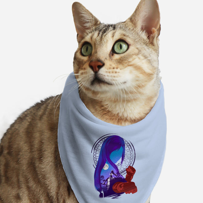 Childhood Friend-cat bandana pet collar-hypertwenty