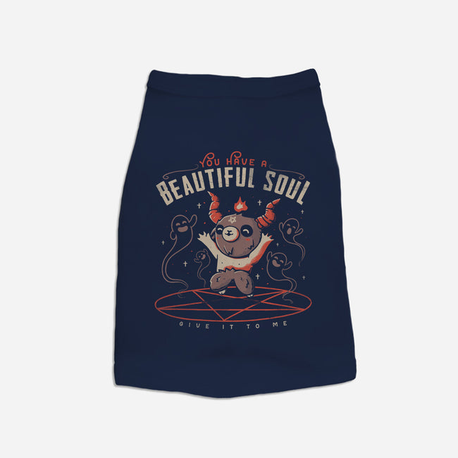 You Have a Beautiful Soul-cat basic pet tank-tobefonseca