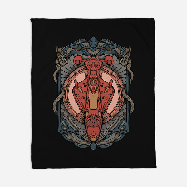 Outlaw Star-none fleece blanket-hirolabs