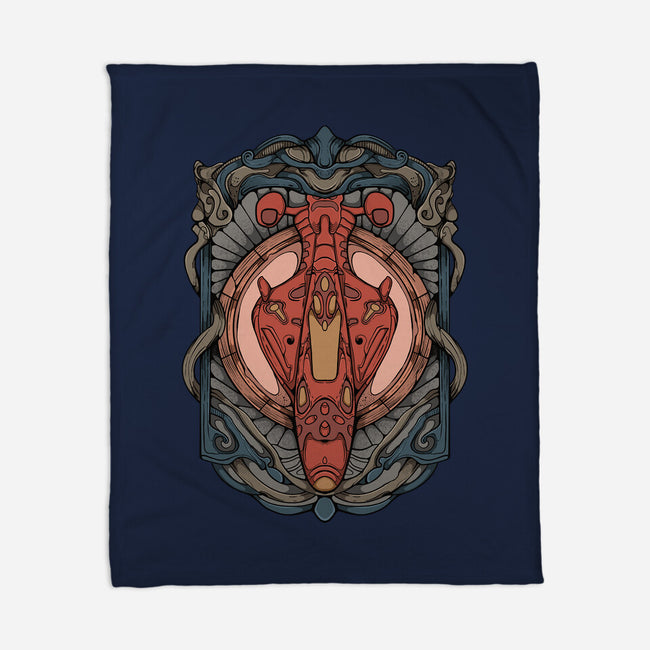 Outlaw Star-none fleece blanket-hirolabs