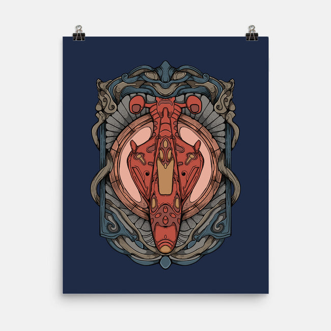 Outlaw Star-none matte poster-hirolabs