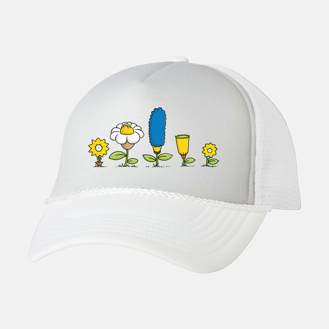 Spring Field-unisex trucker hat-Wenceslao A Romero