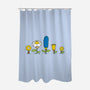 Spring Field-none polyester shower curtain-Wenceslao A Romero