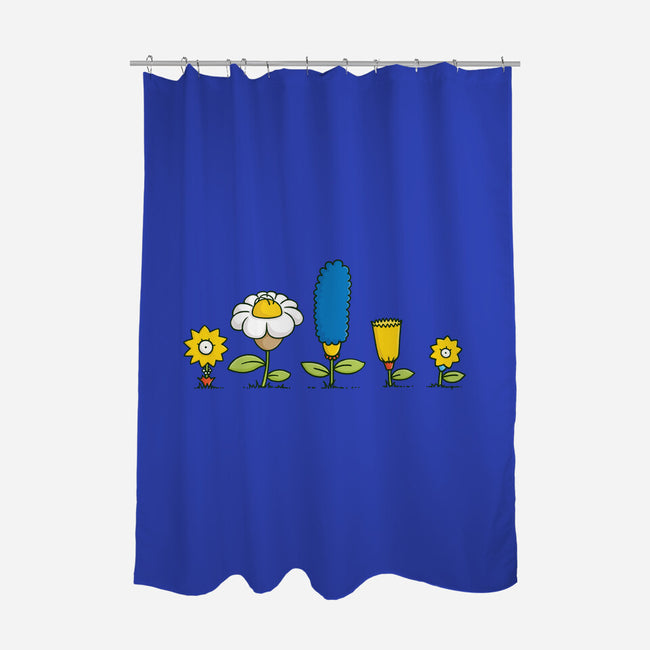 Spring Field-none polyester shower curtain-Wenceslao A Romero