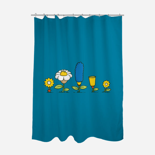 Spring Field-none polyester shower curtain-Wenceslao A Romero