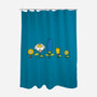 Spring Field-none polyester shower curtain-Wenceslao A Romero
