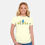 Spring Field-womens fitted tee-Wenceslao A Romero