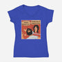 Let's Get Slappin'-womens v-neck tee-SeamusAran