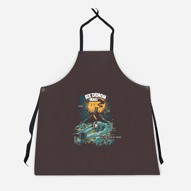6 Demon-unisex kitchen apron-AndreusD