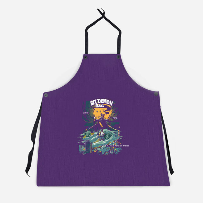 6 Demon-unisex kitchen apron-AndreusD