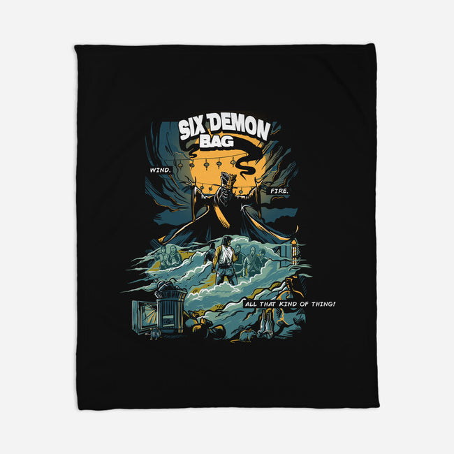 6 Demon-none fleece blanket-AndreusD