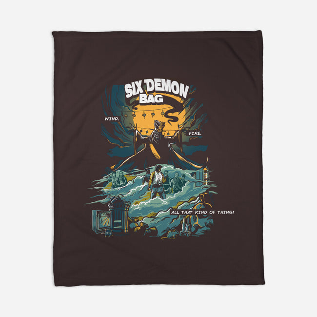 6 Demon-none fleece blanket-AndreusD
