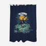 6 Demon-none polyester shower curtain-AndreusD